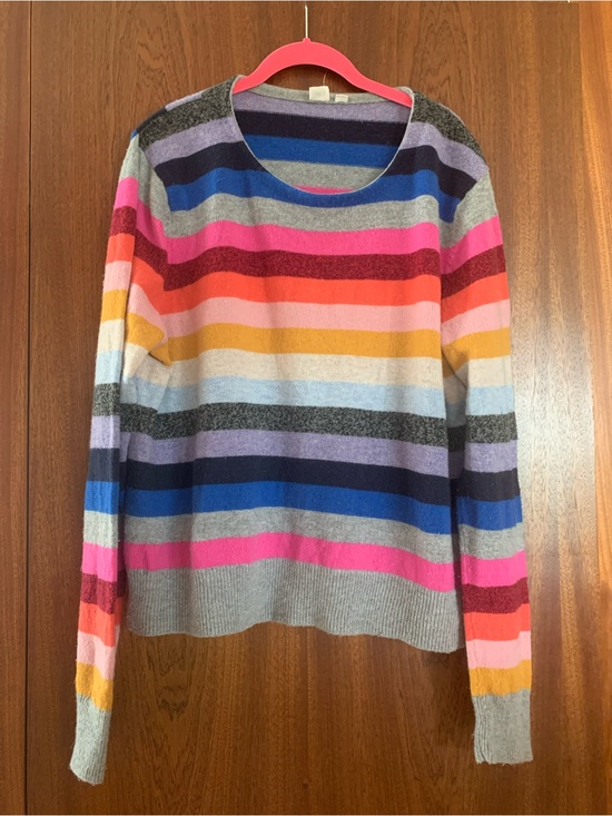 GAP Sweaters - GAP color block strip sweater